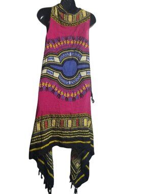Zury Women;s Festival Boho Bohemian Western Artsy Kimono One Size